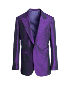 Purple Iridescent Dinner Jacket - He Spoke Style Shop