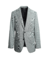 Black And White Puppytooth Suit Jacket - He Spoke Style Shop