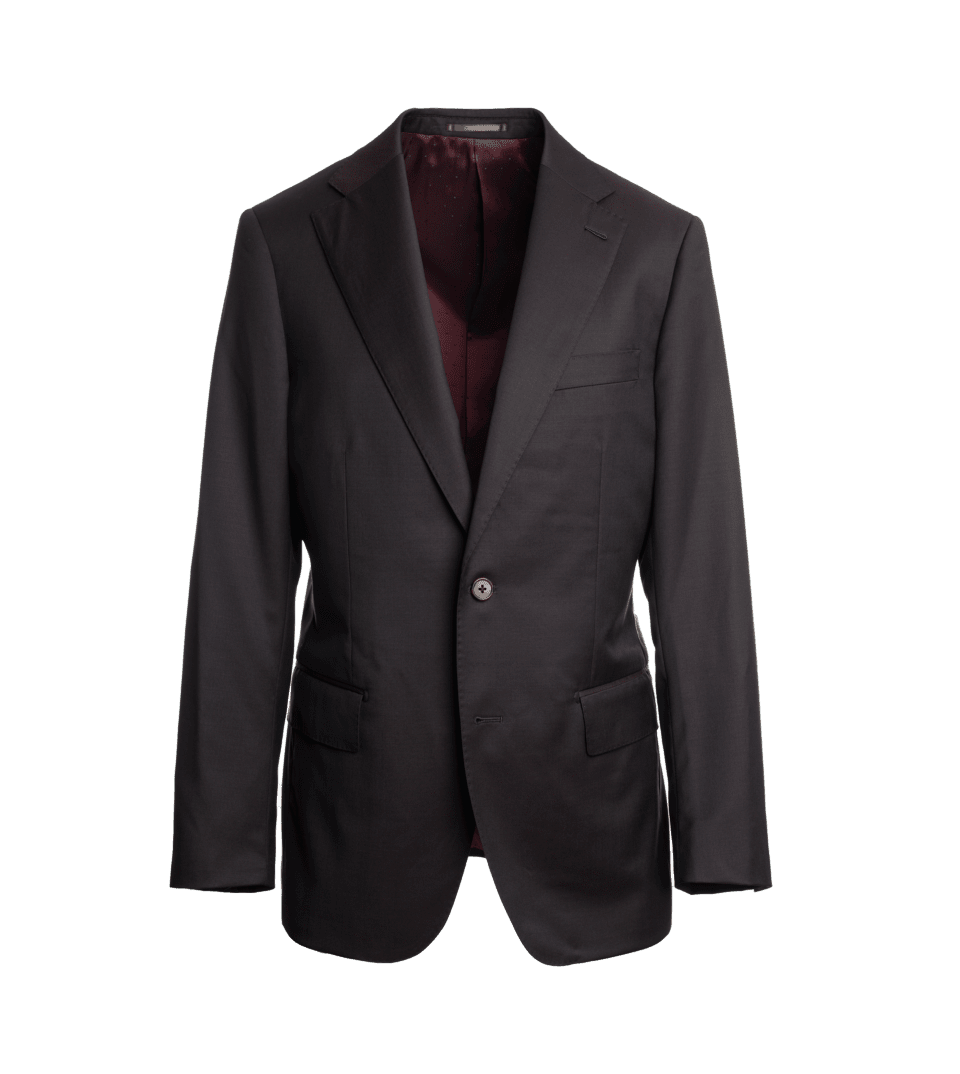 Burgundy Suit – Custom Fit by He Spoke Style