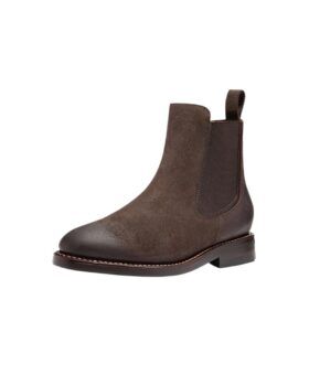 Chocolate Duke Suede Chelsea Boots - Thursday Boot Company