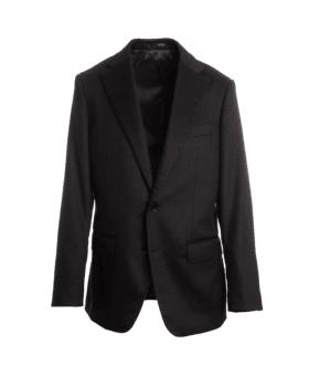 Black Cashmere Sport Coat – Custom Fit by He Spoke Style