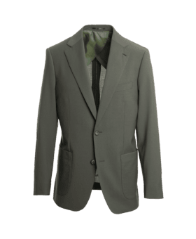 Sage Performance Wool Suit – Custom Fit by He Spoke Style
