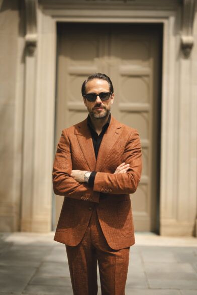 best terracotta suit style for men