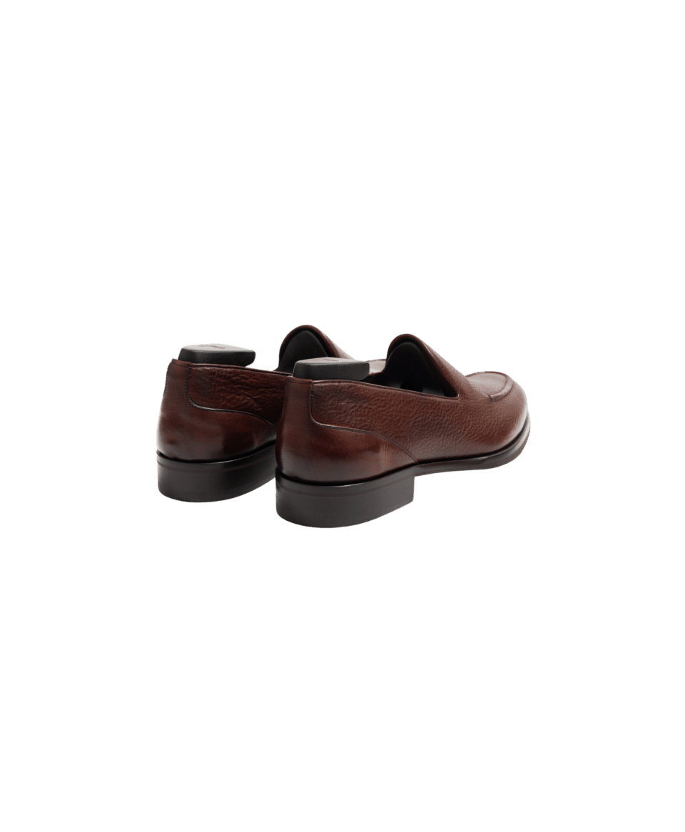 Justin Loafer Pebble Grain Cadmio