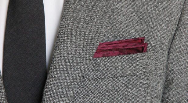 How To Fold a Pocket Square: Classic Fold - Baltimore Style Guy