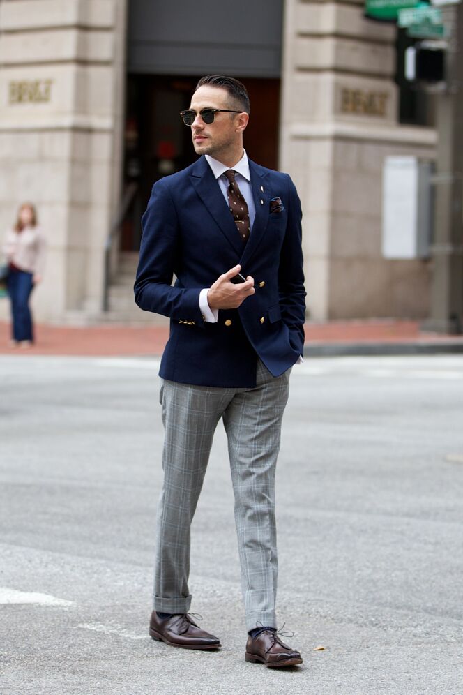 Plaid Suit, Pants Separate