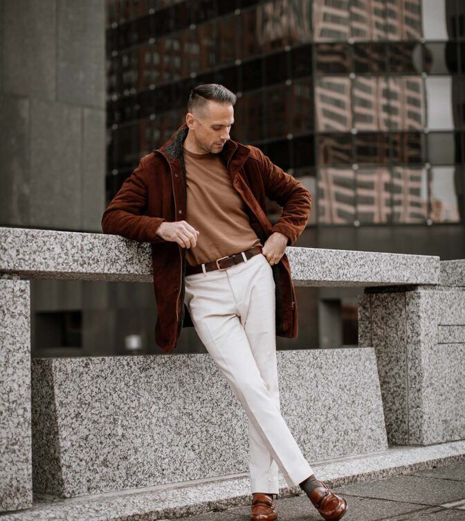 Warm It Up: How To Wear Brown In Winter