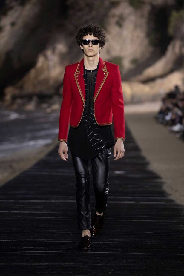 Saint Laurent Menswear 2020 Runway