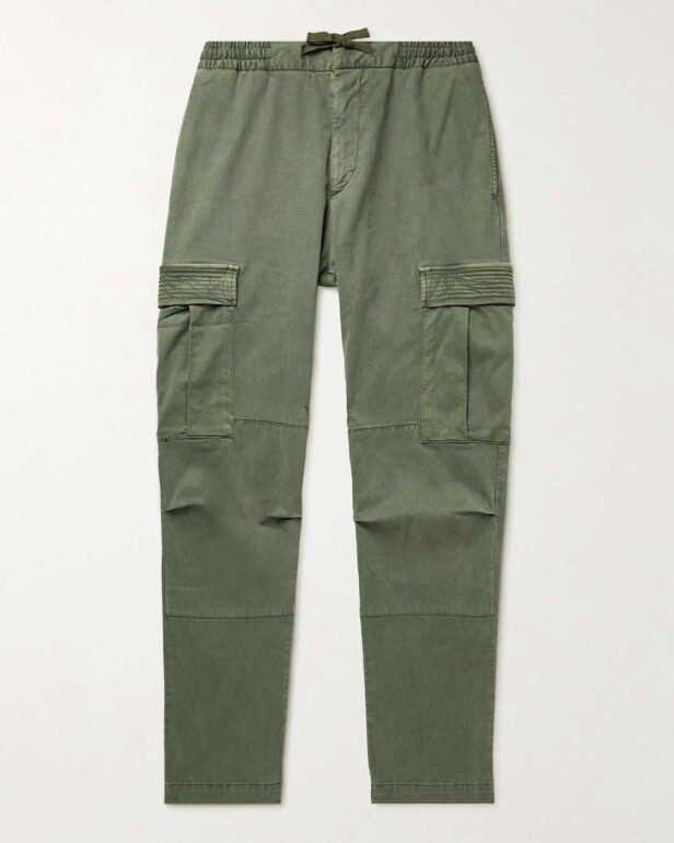 Officine Generale twill cargo pants