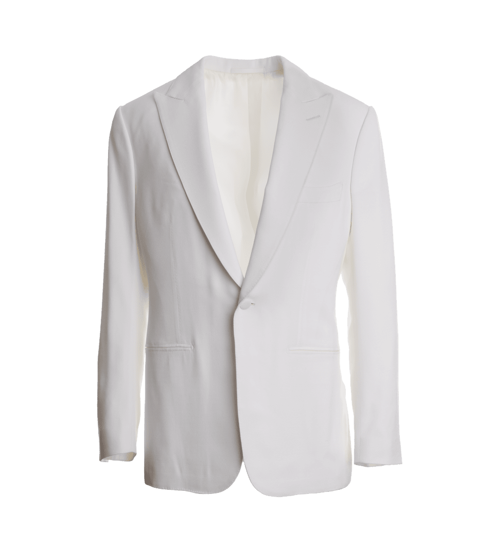 Ivory Peaked Lapel Dinner Jacket - He Spoke Style Shop