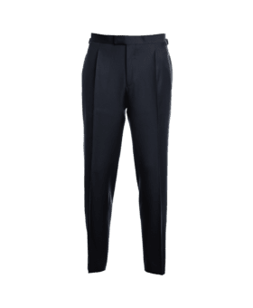 Midnight Navy Blue Tuxedo Pants - He Spoke Style Shop