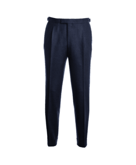 Navy Blue Flannel Pants - He Spoke Style Shop