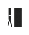 Albert Thurston Formal Black Silk Suspenders with Silver Hardware - He Spoke Style Shop
