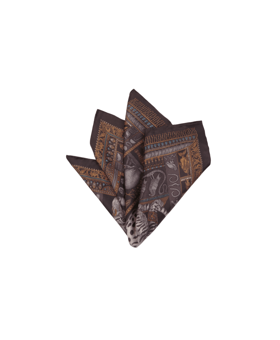 Bastet's Bounty Onyx/Gold - folded