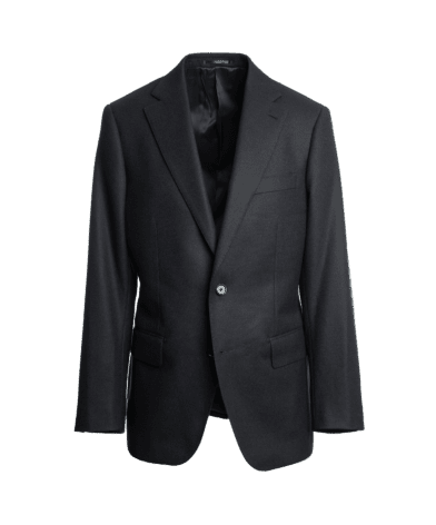Black Flannel Sport Coat - He Spoke Style Shop