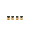 Codis Maya Bloodstone Tuxedo Studs (Yellow Gold) - He Spoke Style Shop
