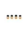 Codis Maya Onyx Tuxedo Studs (Rose Gold) - He Spoke Style Shop