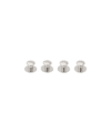 Codis Maya Round White Rhodium Tuxedo Studs - He Spoke Style Shop