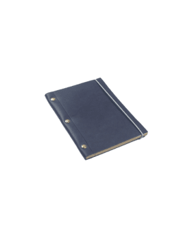 Blue La Compagnie Du Kraft Leather Notebook - He Spoke Style Shop