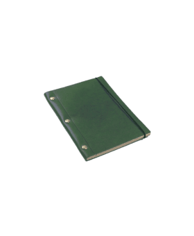 Green La Compagnie Du Kraft Leather Notebook - He Spoke Style Shop