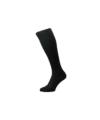 Pantherella Baffin Over-The-Calf Formal Silk Socks - Black - He Spoke Style Shop