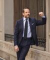 Best Ways To Style Navy Blue Suit in Flannel - He Spoke Style