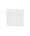 White Poplin Pocket Square – Luxurious 100% Cotton with Hand-Rolled Edges