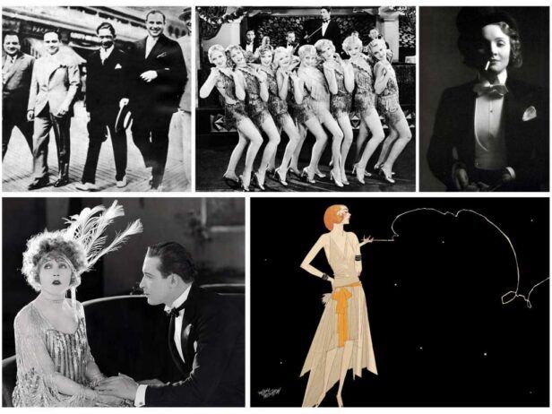 Great Gatsby style fashion in the 1920s