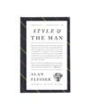 Style & the Man hardcover book by Alan Flusser with navy repp stripe border cover, front view