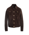 Brown Suede Trucker Jacket - He Spoke Style Shop