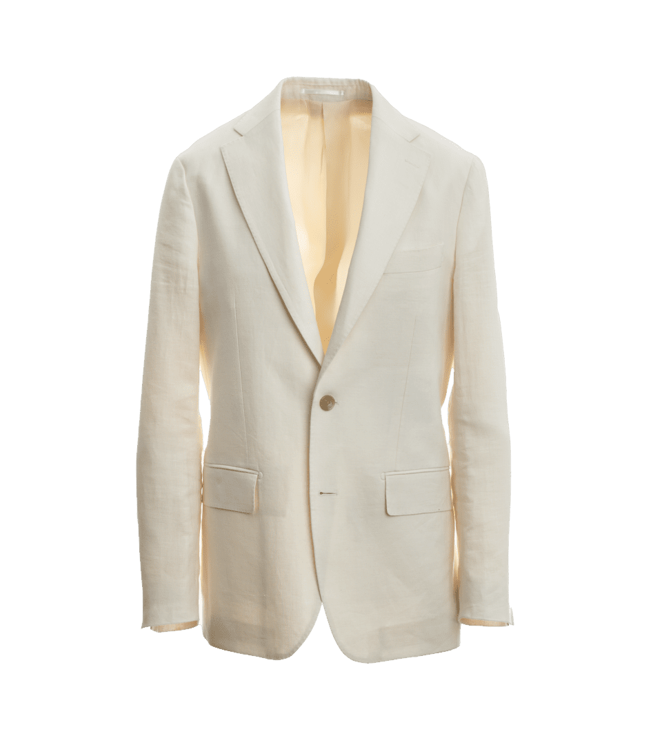Cream Linen Sport Coat - He Spoke Style Shop