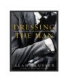 "Dressing the Man" menswear book by Alan Flusser, cover showing a glen check suit in black and white