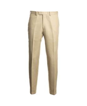 Khaki Cotton Pants - He Spoke Style Shop