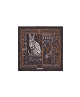 Bastet's Bounty Onyx/Gold - flat view