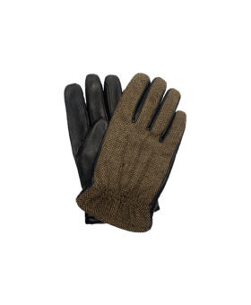Hilts Willard Brown Herringbone & Lambskin Gloves - He Spoke Style Shop