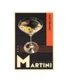 "The Martini: Perfection in a Glass" by Matt Hranek, hardcover book with olive garnish cover art, front cover