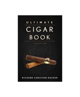 Ultimate Cigar Book fourth edition, black cover with two crossed cigars
