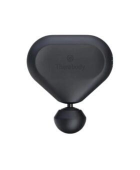 Black Therabody Theragun Mini percussive massage gun with round attachment head